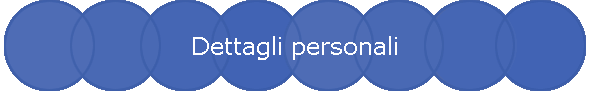 Dettagli personali